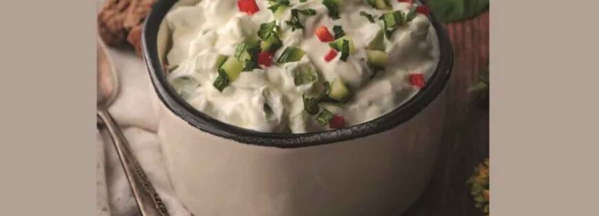 Μια εύκολη σαλάτα που μοιάζει με το τζατζίκι