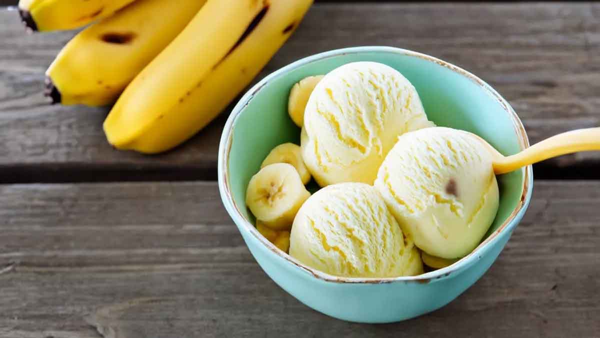 Φτιάχνουμε εύκολα και γρήγορα απολαυστικό παγωτό μπανάνα